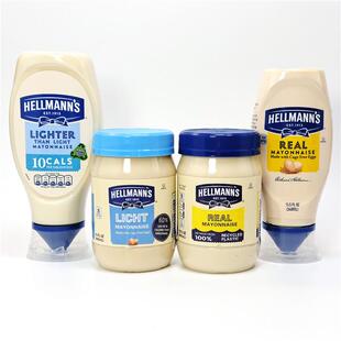好乐门纯正蛋黄酱面包寿司沙拉调味酱HELLMANNS LIGHT MAYONNAISE