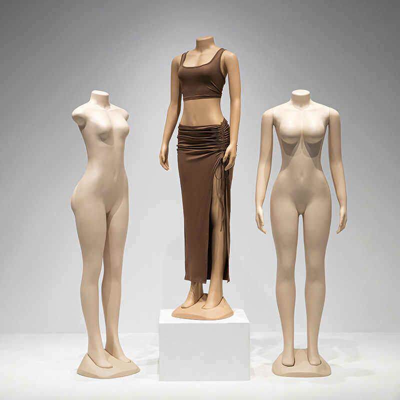 服装店女模特一体大码拍照女全身欧美连体塑料假人偶胖模特展示架