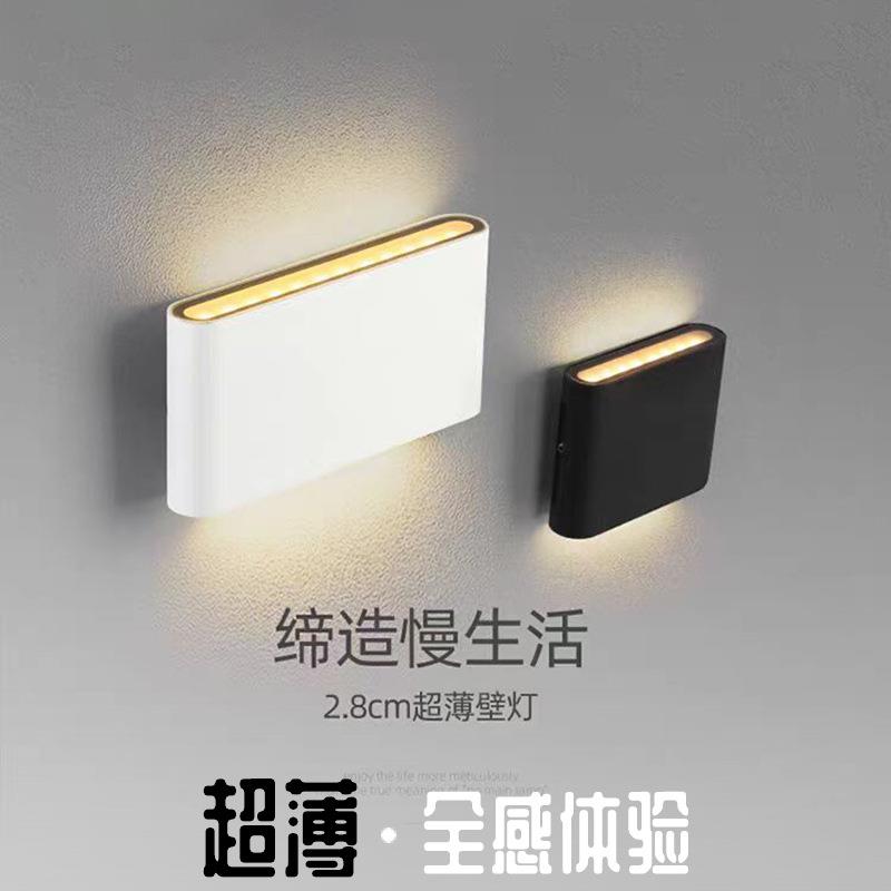 能主卧床头壁灯书房厅代简约创现客意迷你薄阳台楼梯橱柜节637小
