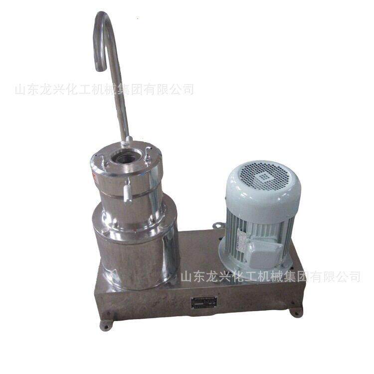 130型骨泥卧式胶体磨机厂家|食品级不锈钢胶体磨研磨机规格报价