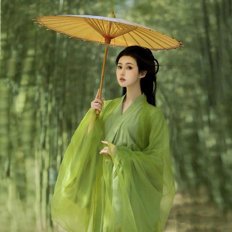 古风汉服拍照布伞走秀演出道具照相馆中国风写真摄影装饰伞遮阳伞