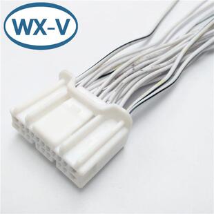 汽车防水插头线 线束AMP接插件 对接头 282080 带线 6098 5622