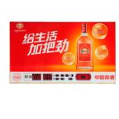 厂家定制广告礼品万年历电子钟表客厅挂钟现代简约数码 日历静音