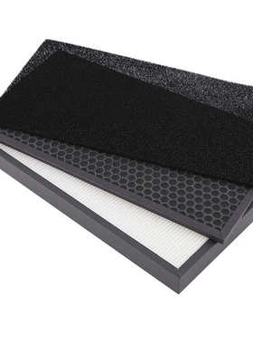 适配空气净化器滤芯FPXJ35C活性炭HEPA除霾过滤网FPDF35C滤芯套装