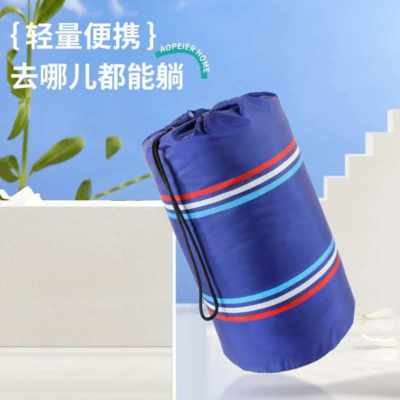 批发信封式可穿睡袋多功能户外露营扇贝绗缝防水斗篷披肩登山毯