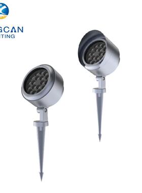 户外圆程形工投光XC-XG-DC灯6W18W3W60W照公园广场花园庭院6树地