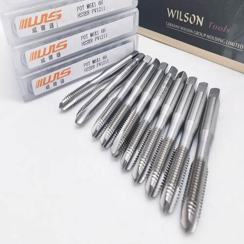 威尔逊 机用丝锥丝攻 HSSER高速钢螺旋先端M3M4M5M6M8M10M12原装