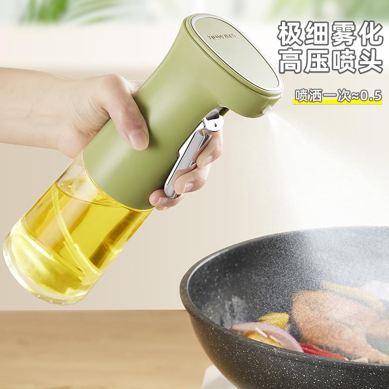日本喷油壶家用雾化空气炸锅油喷壶油罐厨房油壶食用油不挂油油瓶