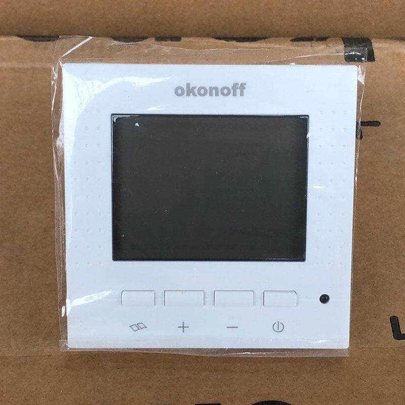 柯耐弗温控器水地暖控制面板S430PW电采暖开关S430PE电热膜控制器