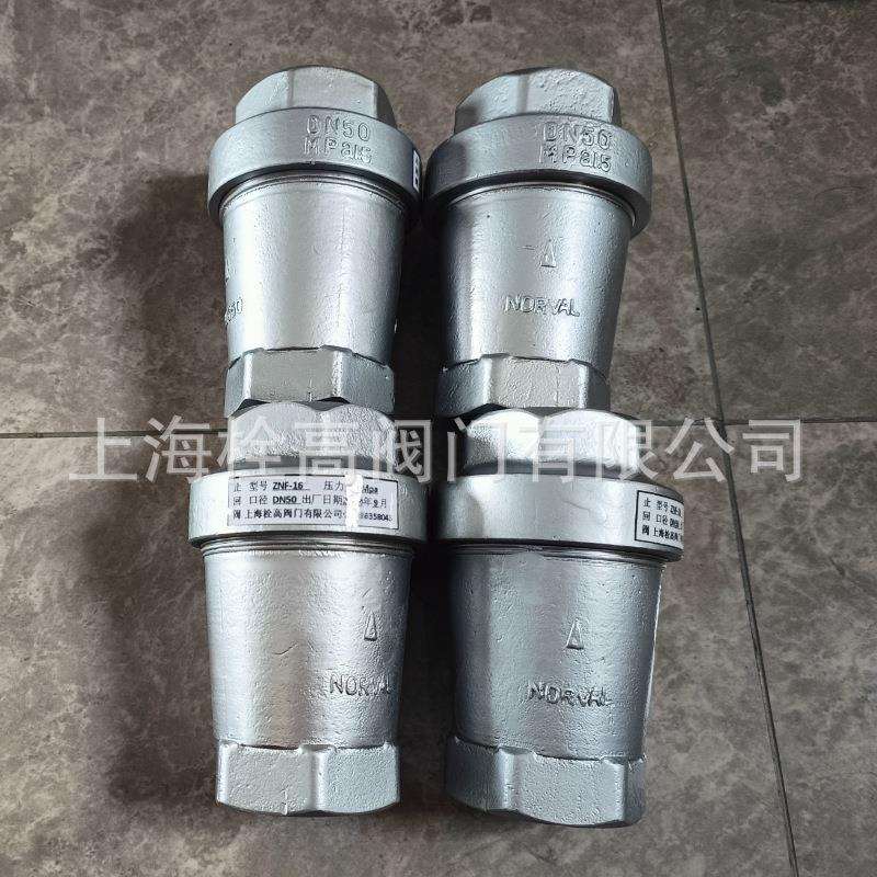 201不锈钢ZNF锥型止回阀发电厂吹灰输灰逆止阀单向阀反流阀20-50