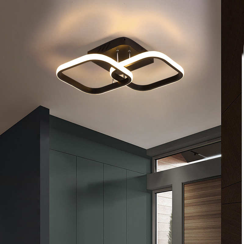 北欧过道灯入户玄关吸顶灯客厅走廊阳台灯创意简约现代嵌入式小灯