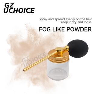 现纤维货喷粉器发际线增密Barb视觉增发玻璃瓶硅胶气囊eGKBr喷瓶