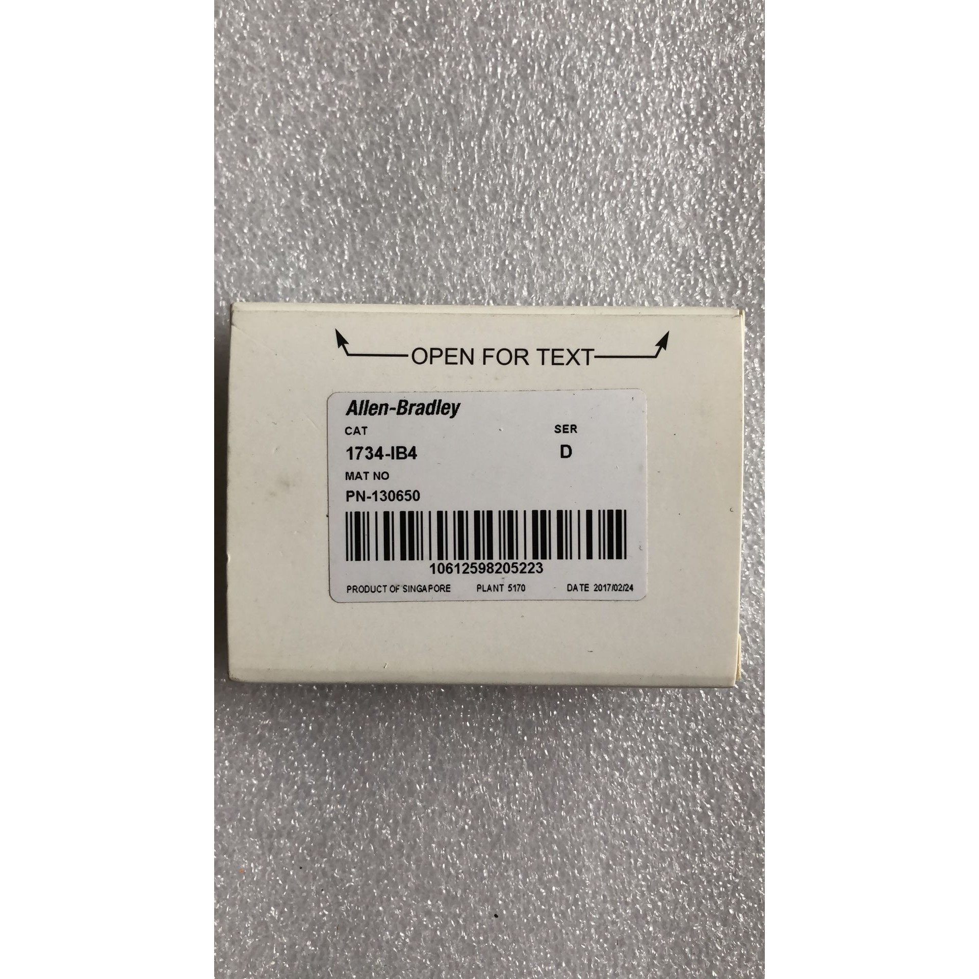 全新原装  罗克韦尔 1734-IB4 实物拍摄 现货