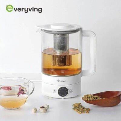 [Everyving] Evribing Tea Maker 1.7 Liter Teapot Lime-1212T