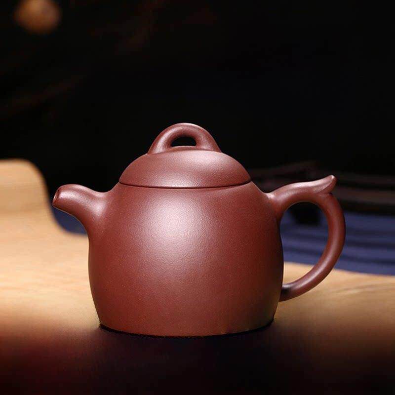 宜兴名紫砂壶纯手工茶具一套家用制茶大容量正宗老紫砂秦泉壶