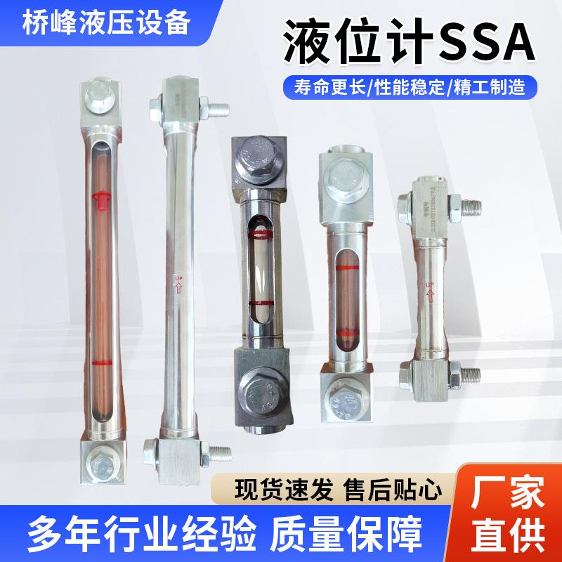 水箱液位计SSA水位计油箱磁翻板磁性开关浮子顶装式磁翻柱磁控