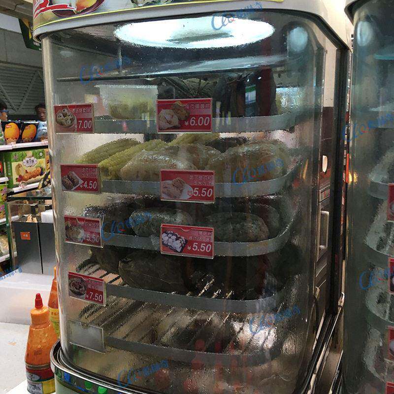 w加盟店蒸包机连锁店弧形蒸包柜 收银台包子展示蒸包柜 现货出售