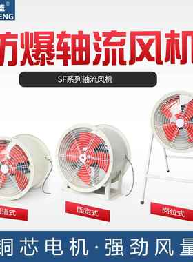 风机岗位式FS系列220V 380V轴流风扇 大风低噪工业厂房落地排风扇