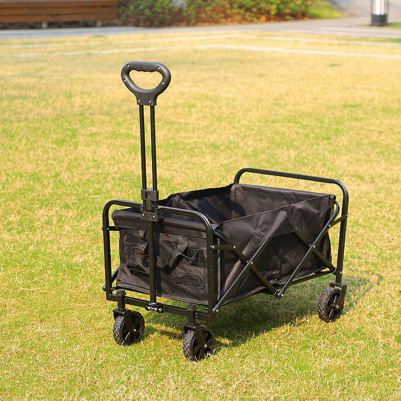 简易可折叠便携野营车户外拉车 多功能搬运车拉杆拉货手推车拖车