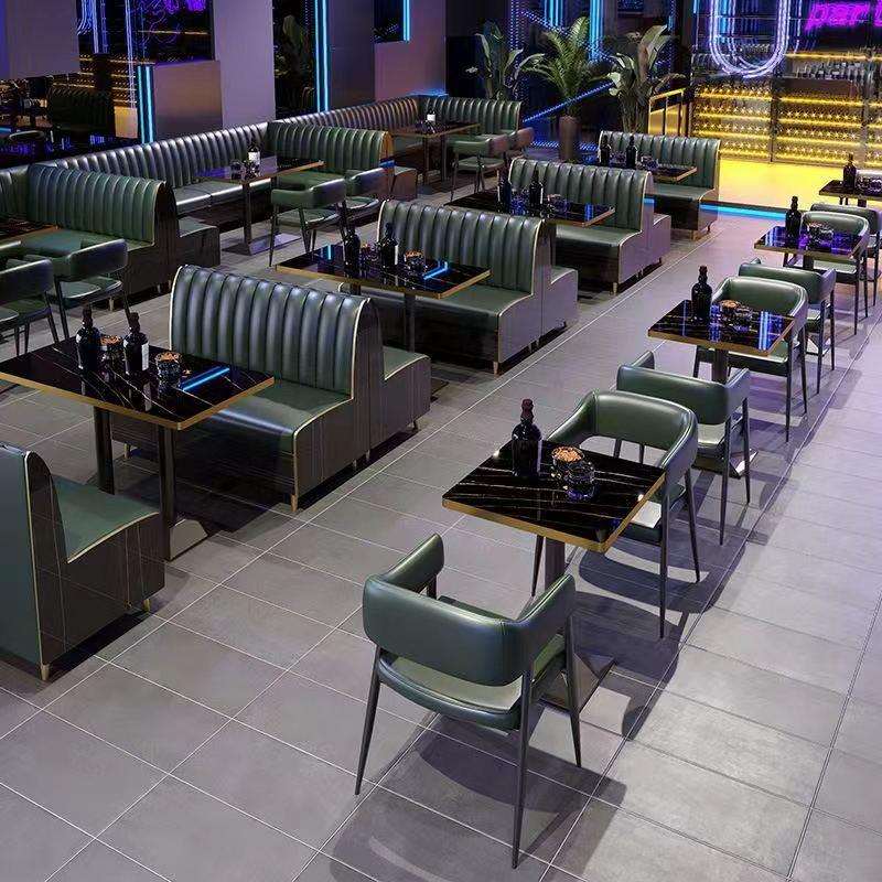工业风酒吧音乐清吧复古餐馆小酒馆卡座沙发烧烤店桌椅子组合