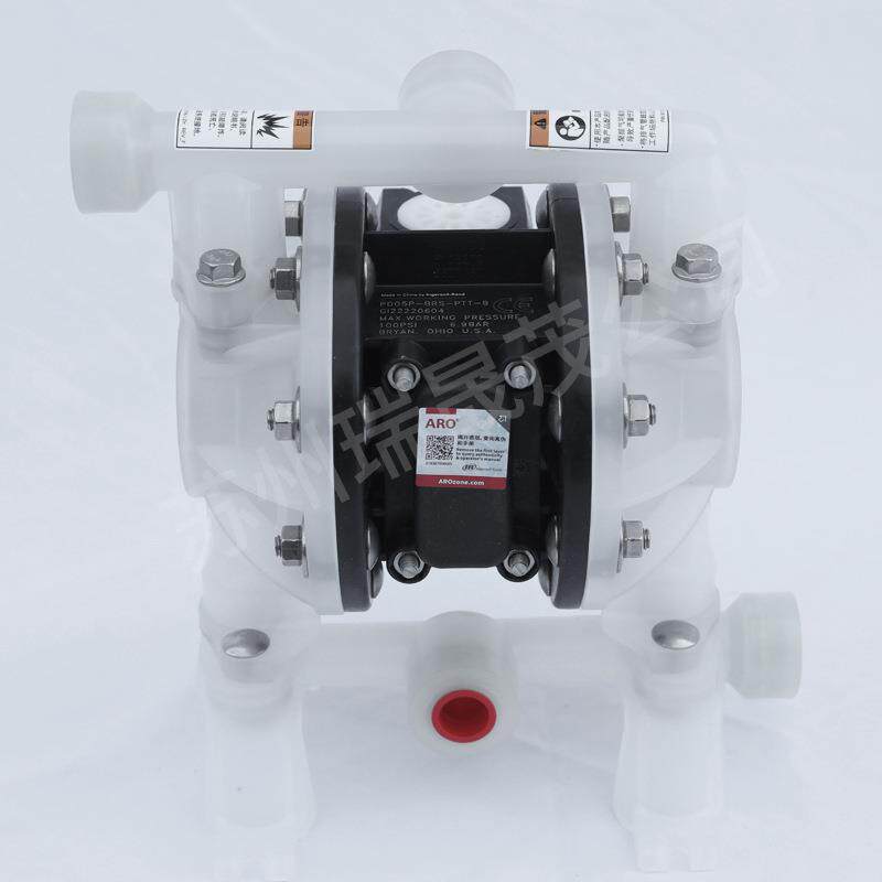 aro英格索兰气动隔膜泵 PD05P-BPS-PTT-B 二分之一PP塑料泵耐腐蚀