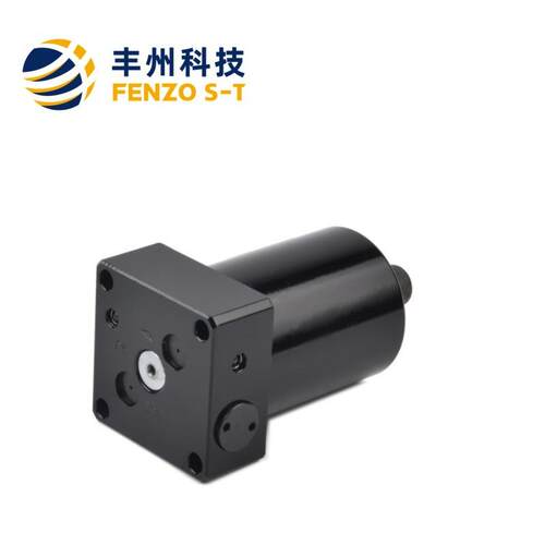 丰州牌KZG-XB气动下法兰附调速旋转夹紧器性价比高转角缸可多角度