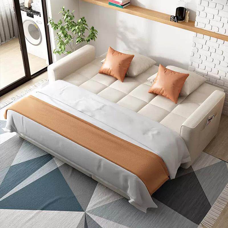 布艺款沙发床两用可折叠客厅多功能小户型收纳带贵妃转角沙发床