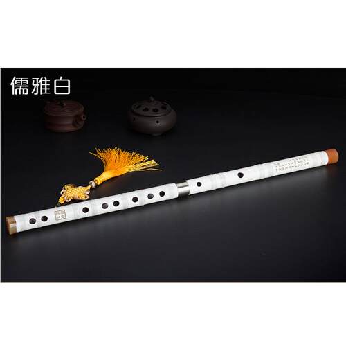 高档卡调迈奇竹笛器初学者小乐G学生专用演奏CD专业苦竹横笛EF调