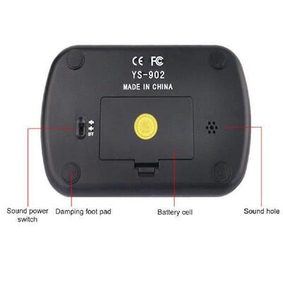 Professional Board Game Timer Count Up Down Digital Watch