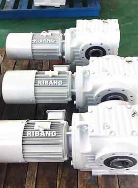 SAZ87蜗轮齿轮自锁减速机变速机规格齐全用于输送机搅拌设备