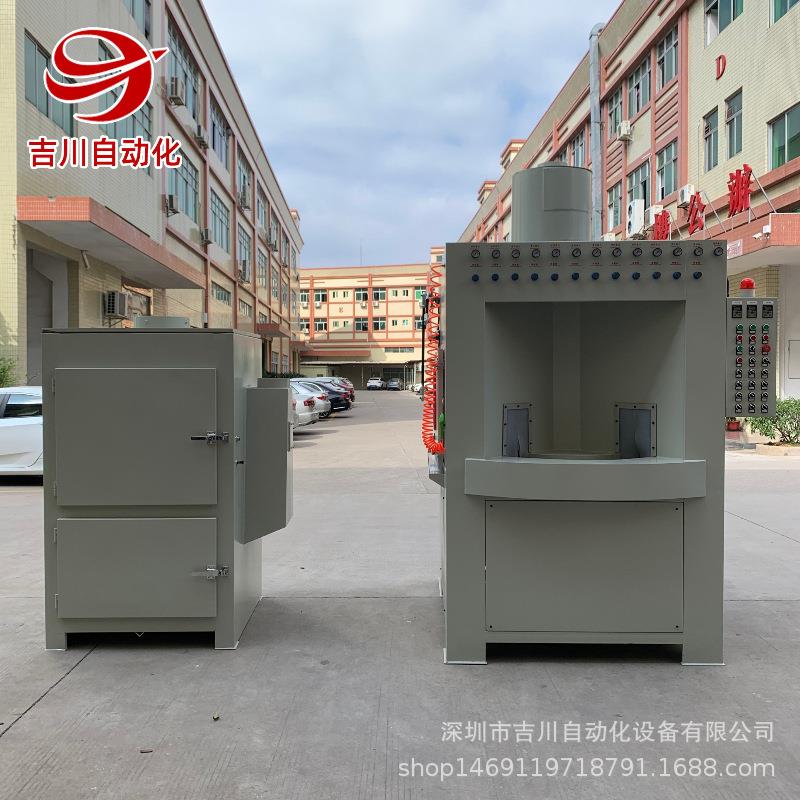间歇式转盘自动喷砂机电饭煲内胆玻璃酒瓶多工位转盘式全自动喷砂
