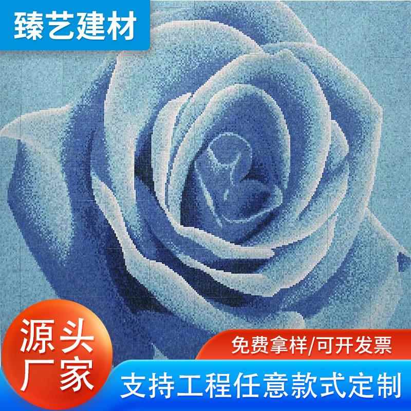 个性选材马赛克拼花拼图酒店连锁家装客厅玄关洗手间马赛克背景墙
