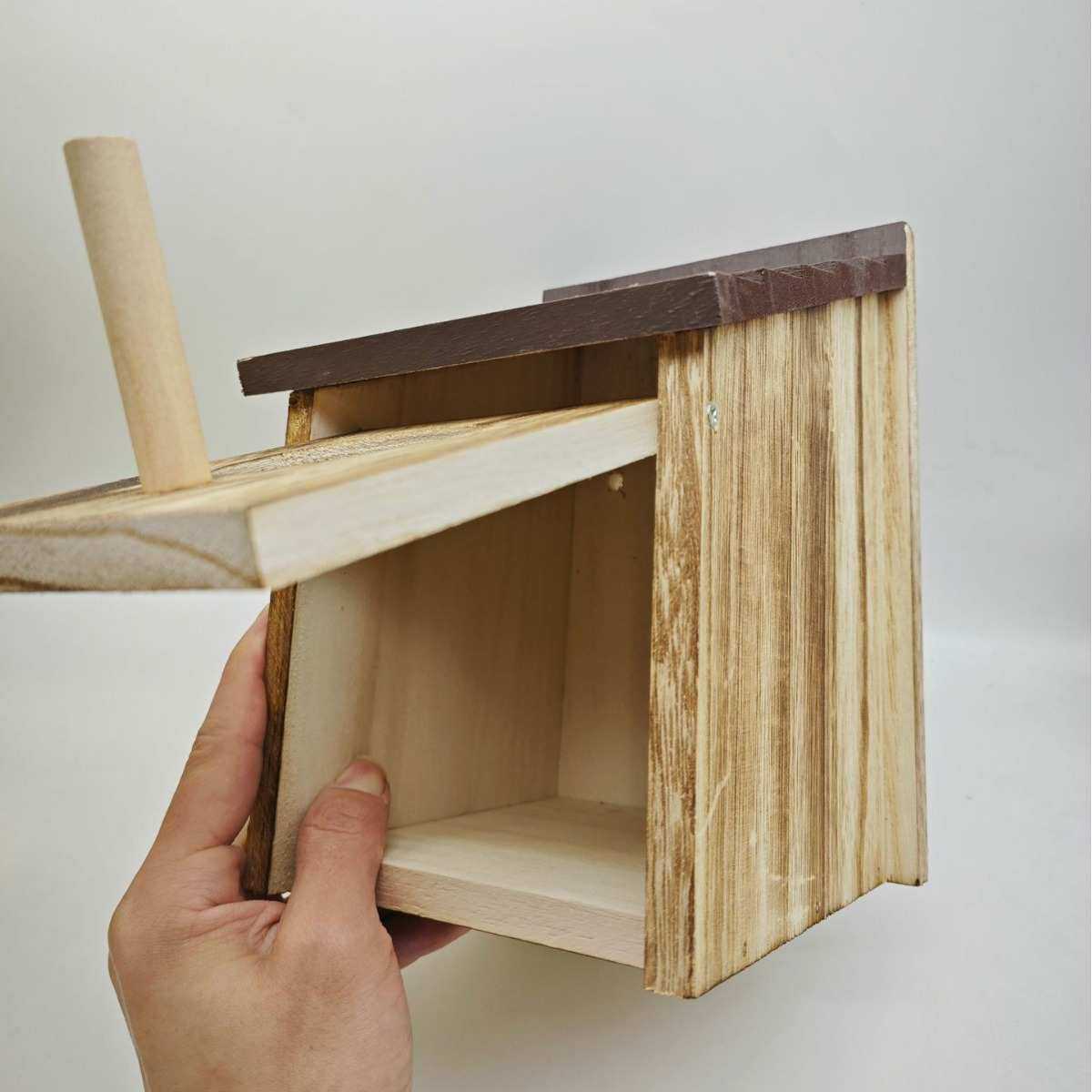 木质鸟窝创意田园户外木质鸟屋桌面卧室小木屋摆件装饰平底房子款,宠物/宠物食品及用品,鸟笼,淘宝优惠券,粉丝福利购,淘宝优惠卷