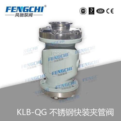 FENGCHI/风驰泵阀 快装式气动夹管阀 气囊阀 挠性阀 耐磨耐腐