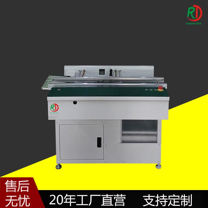 全自动收板堆叠电路板流水线对接回流焊接驳网带收板机运输台设备