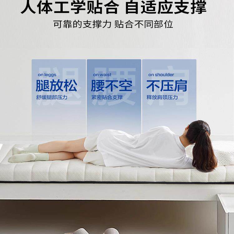 乳胶床垫宿舍学生单人上下铺90x190cm住校床褥软垫租房专用海绵垫