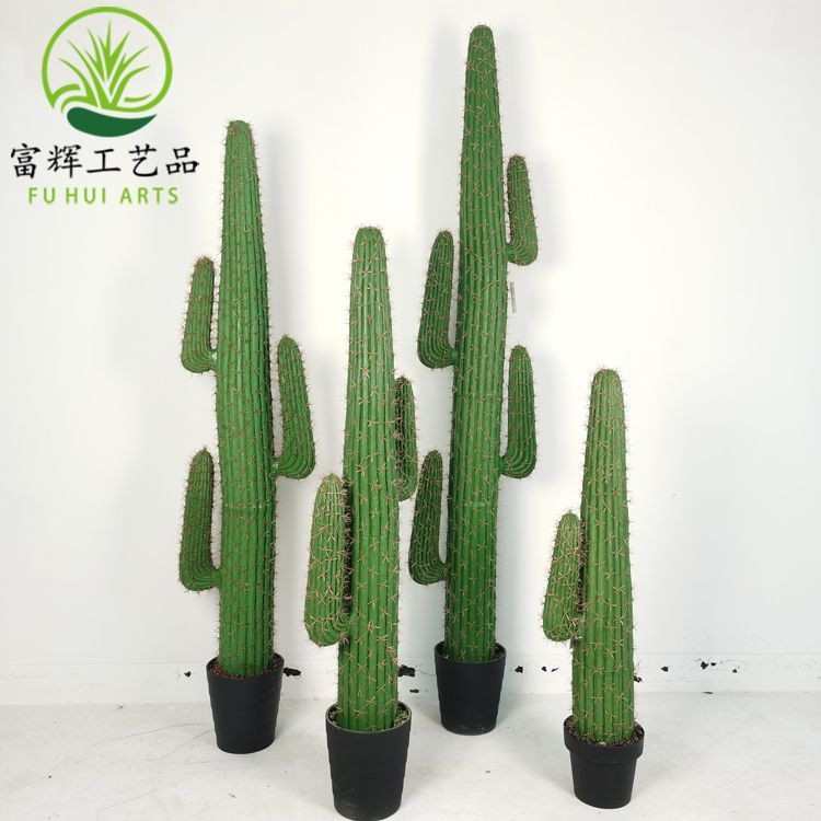 仿真仙人掌龙凤仙人柱花盆栽假花套装组合家居装饰道具摆件批发