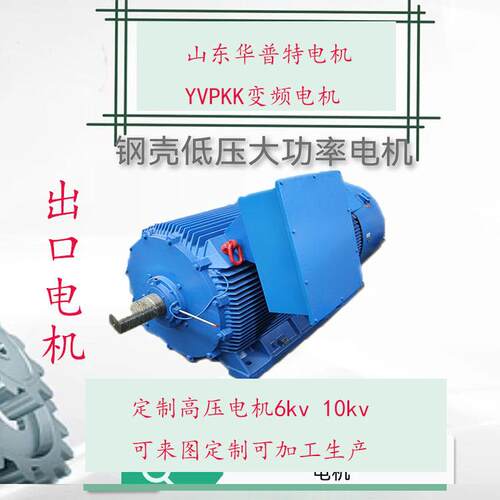 Y2/Y3出口欧美高低压电机可钢壳各种尺寸山东厂家400w500w