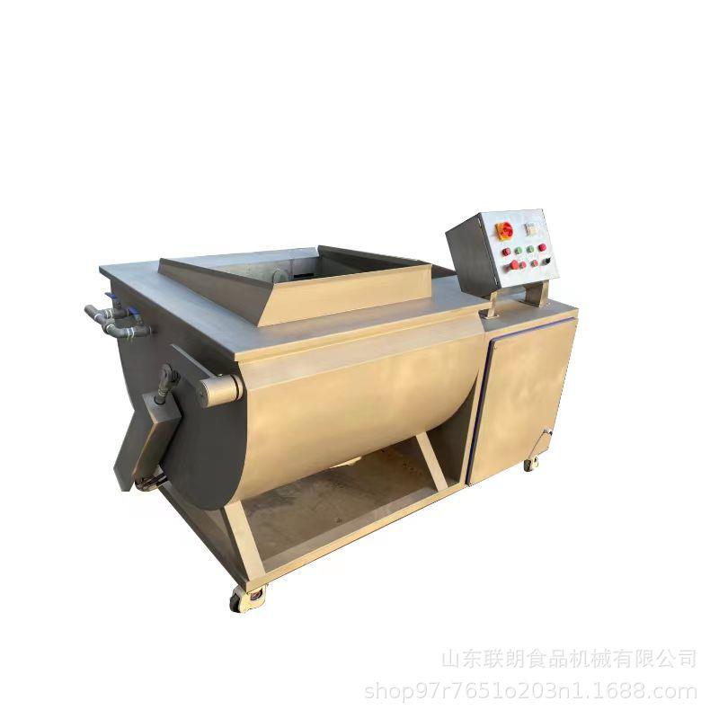 多功能翻斗式万能洗菜机牡蛎扇贝商用清洗机全自动涡流式清洗设备