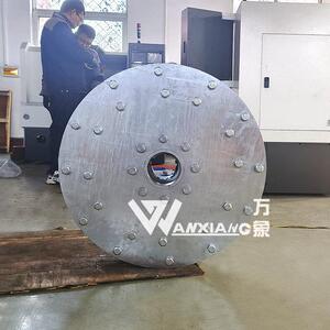 冷却塔速机玻璃钢风机轮毂夹板双板防潮轮毂LF风机用