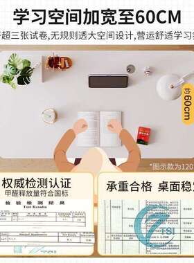 儿童书简约桌电竞电脑可升降学习桌家用CTR课桌小桌生写字学作业