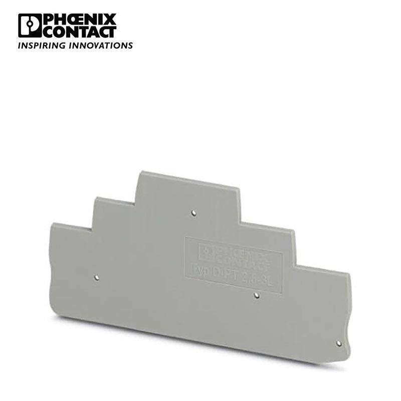 菲尼克斯 接线端子附件隔板挡板挡片端板- D-PT 2,5-3L - 3211647