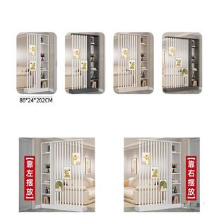 置物架进屏风户小型家用新式 玄 中门遮挡屏风隔断客厅202WXH5新款