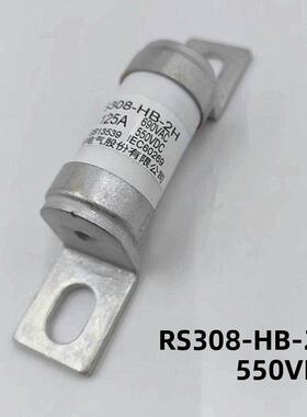 中熔熔断器RS308-HB-2H10A32A40A100A125A160A550VDC690VA保险丝