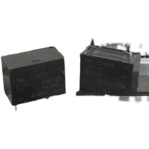 DX1U 12VDC 全新原装DEC继电器 20A 277VAC 12V 4脚 现货 直拍