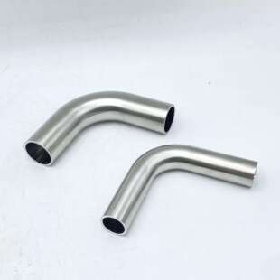 EP级不锈钢弯头三通大小头316L电解抛光管件英制加长3A自动焊