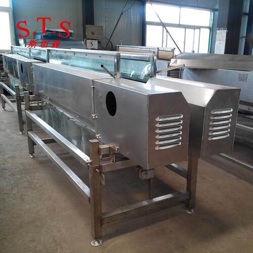 H鸭子宰杀脱毛用头脖脱毛机家禽头脖打毛机价格家禽屠宰设备