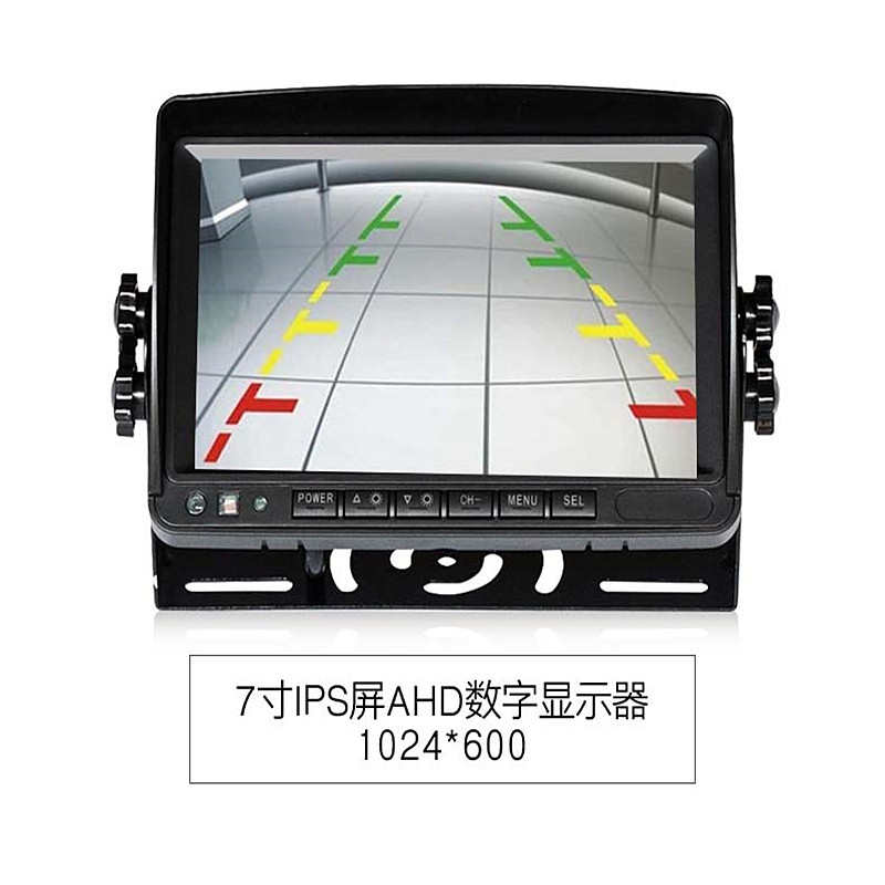 车载9寸AHD显示器货车大巴汽车抬头倒车影像全套后视系统显示器
