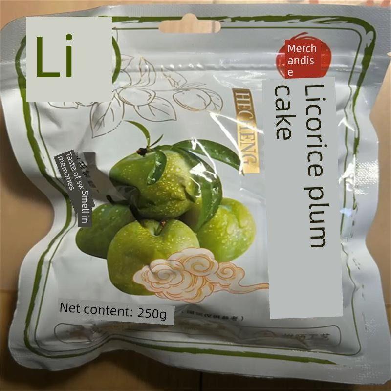 福建特色甘草梅子蛋糕酸甜开胃小食甘草蜜饯梅子