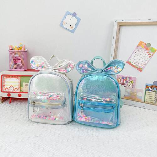 Kids Mini Backpack Cute School Bags for Baby Girls Bowknot B
